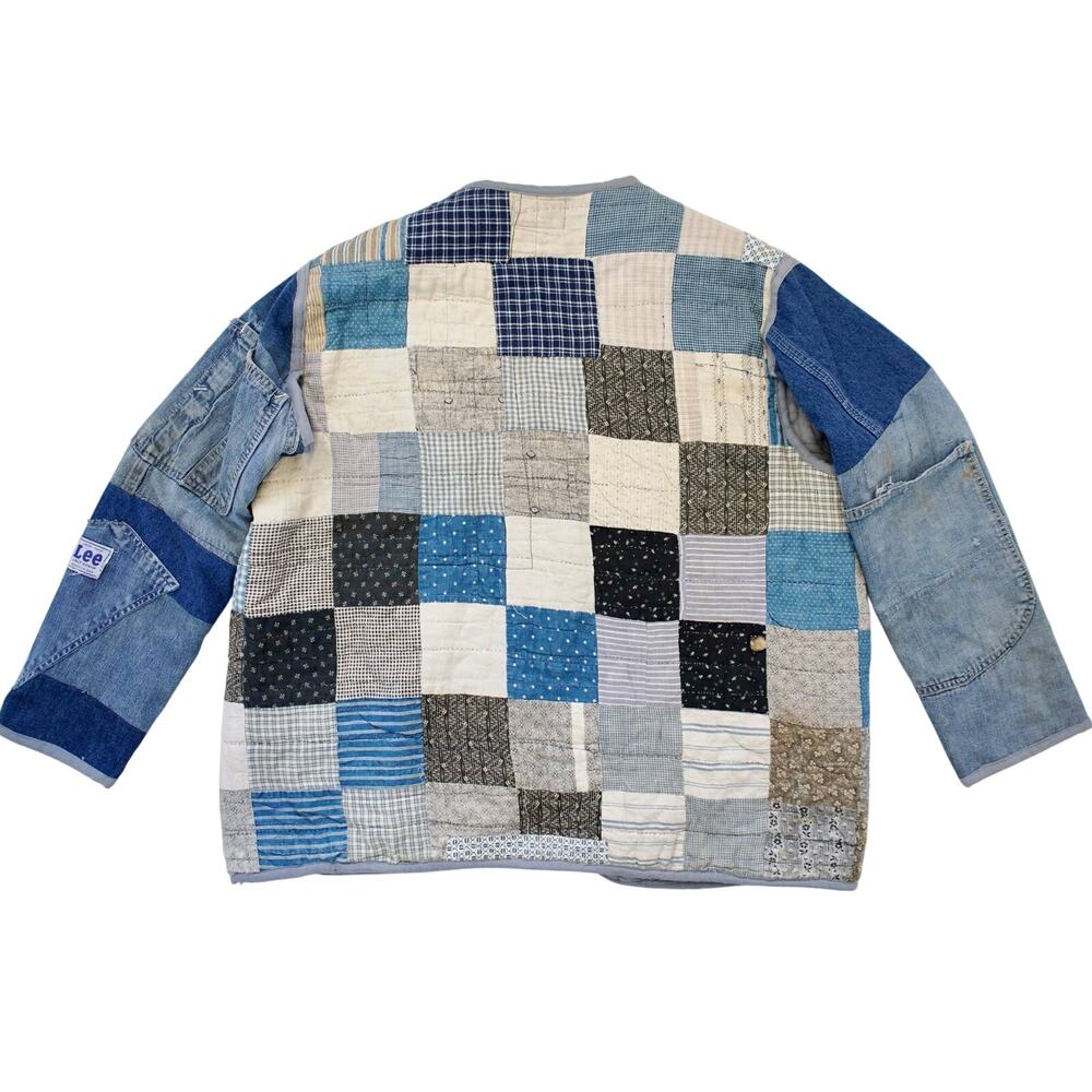 Vintage Scofield Tacoma Quilt Patchwork Jacket Womens One size - Picture 2 of 10